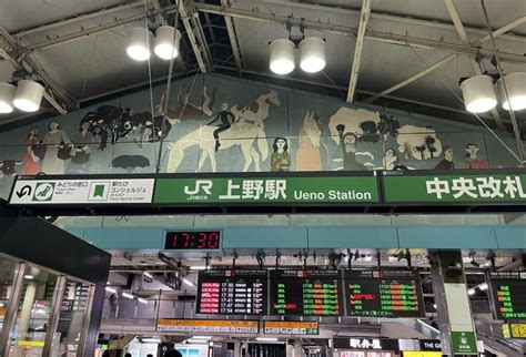 大宮駅から上野駅：都市の移動と時間の流れを考える